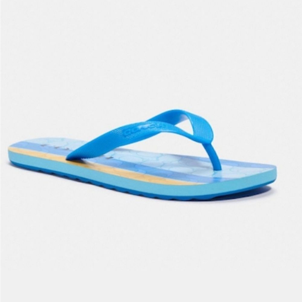Coach Zak Flip Flop NWT